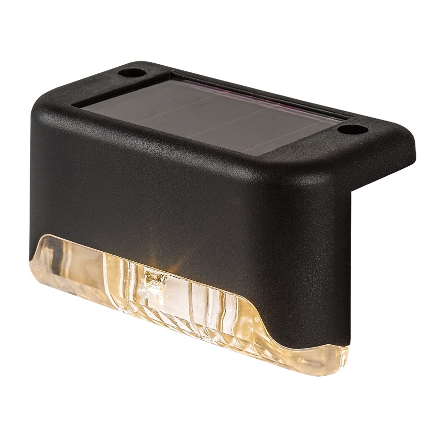 Rabalux - Комплект от 4 бр. соларни стенни LED осветителни тела със сензор за смрак LED/0,06W/1,2V 300 mAh IP44