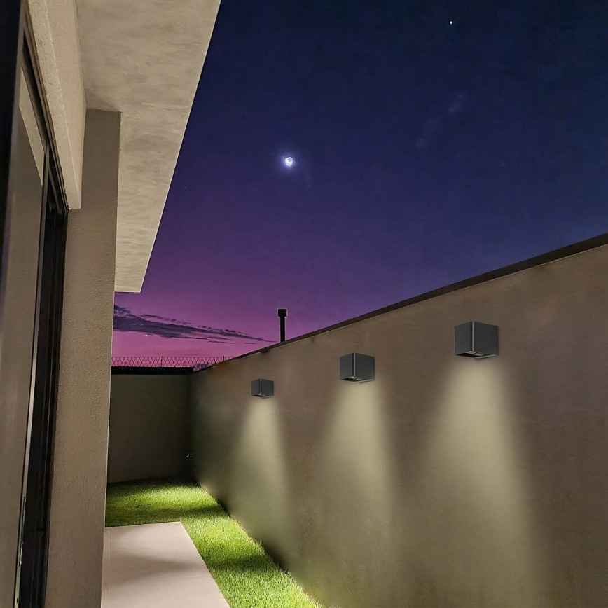 Rabalux - LED Екстериорен аплик LED/10W/230V IP54 черен