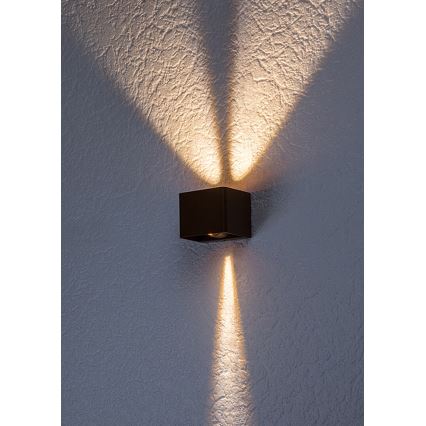 Rabalux - LED Екстериорен аплик LED/10W/230V IP54 кафяв