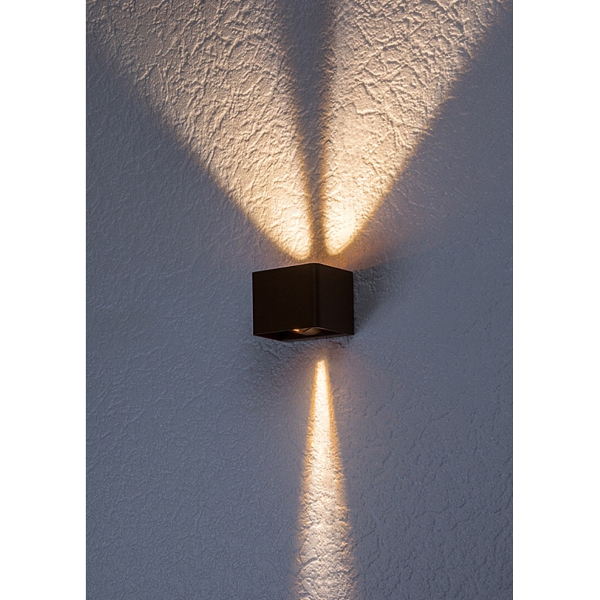 Rabalux - LED Екстериорен аплик LED/10W/230V IP54 кафяв