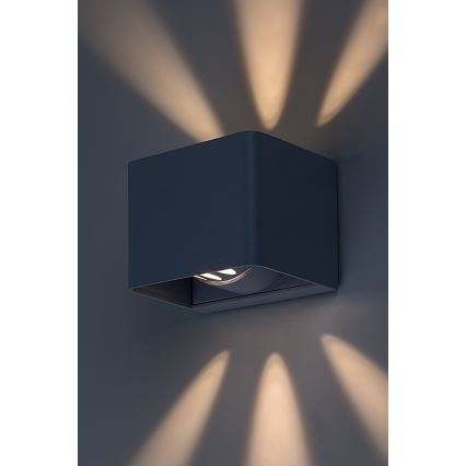 Rabalux - LED Екстериорен аплик LED/10W/230V IP54 сив