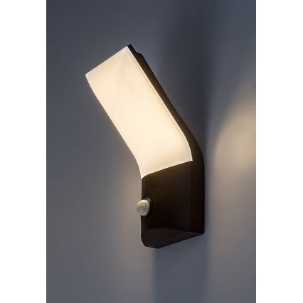 Rabalux - LED Екстериорен аплик със сензор LED/10W/230V IP54