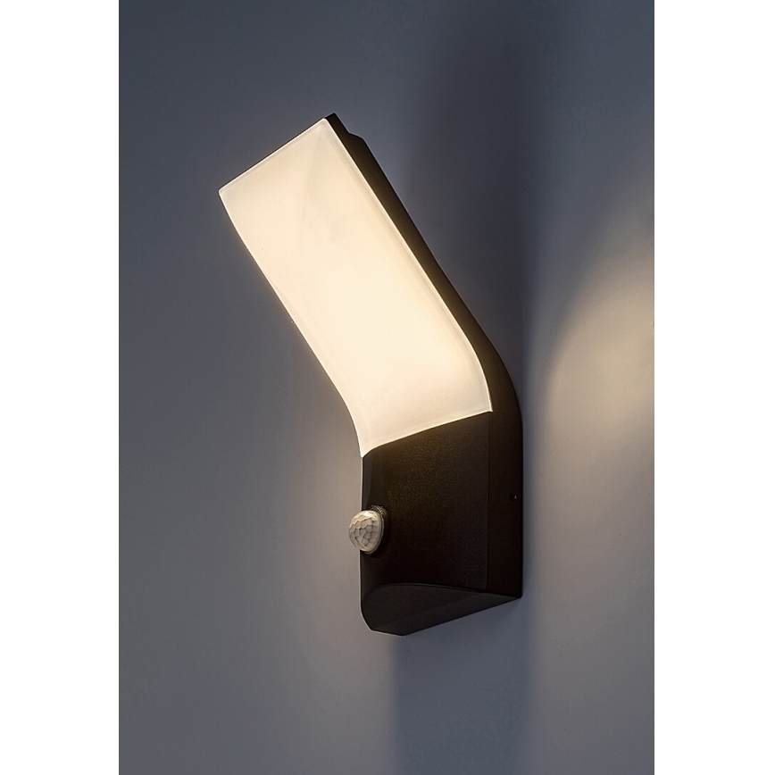 Rabalux - LED Екстериорен аплик със сензор LED/10W/230V IP54