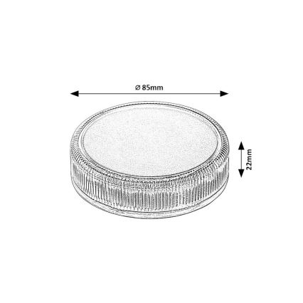 Rabalux - LED Соларна лампа LED/0,3W/1,2V 800mAh IP65