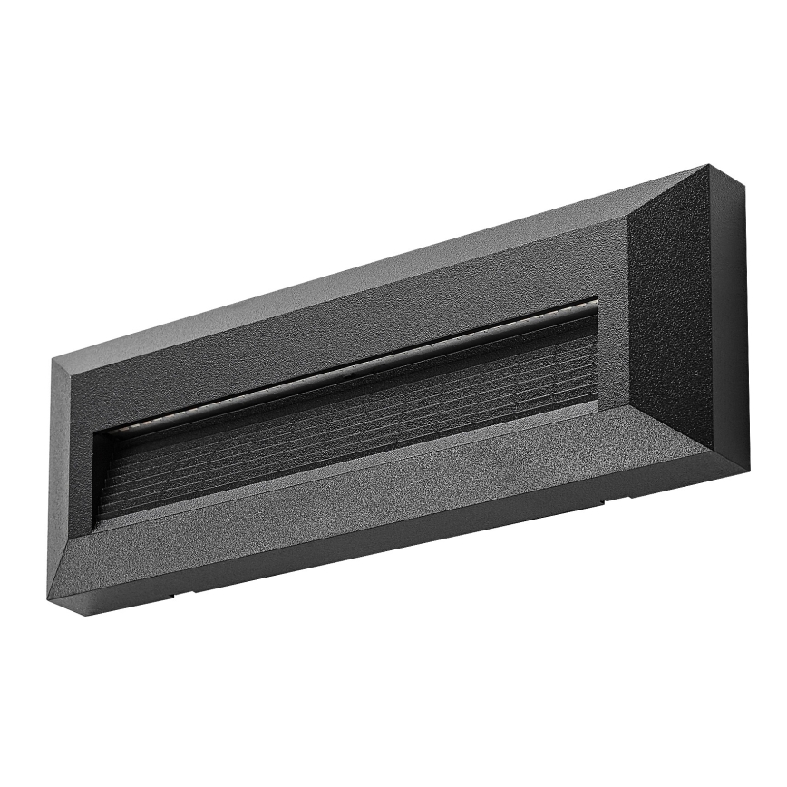 Rabalux - LED външна стенна лампа LED/6W/230V IP65 черна
