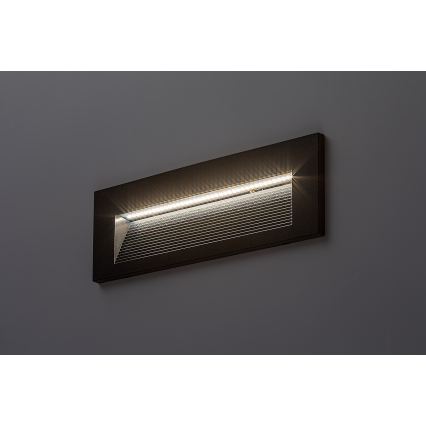 Rabalux - LED Външен стенен осветител LED/6W/230V IP65 черен