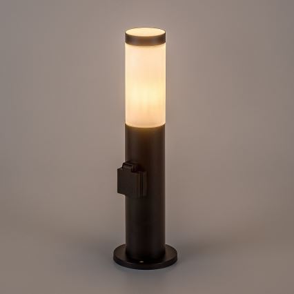 Rabalux - Външна лампа с вграден контакт 1xE27/25W/230V IP44