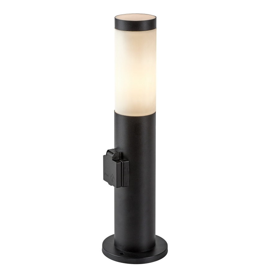 Rabalux - Външна лампа с вграден контакт 1xE27/25W/230V IP44