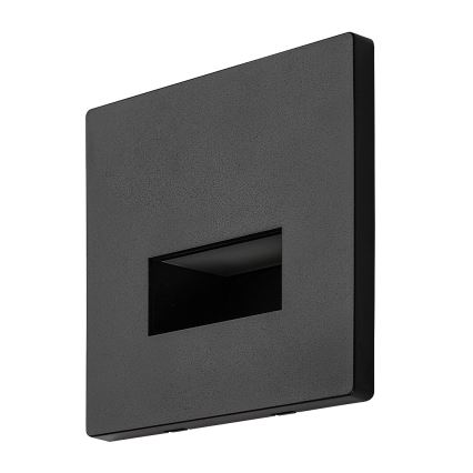 Rabalux - стълбищно осветително тяло LED/1W/230V 3000/4500/6500K черно
