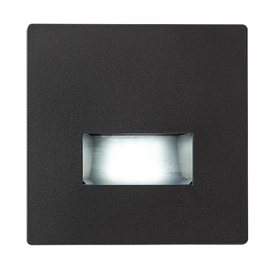 Rabalux - стълбищно осветително тяло LED/1W/230V 3000/4500/6500K черно