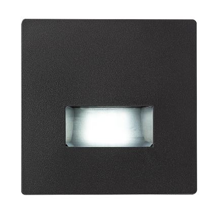 Rabalux - LED осветително тяло за стълбище LED/1W/230V 3000/4500/6500K черно