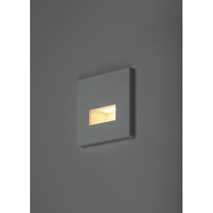 Rabalux - LED стълбищно осветително тяло LED/1W/230V 3000/4500/6500K бяло