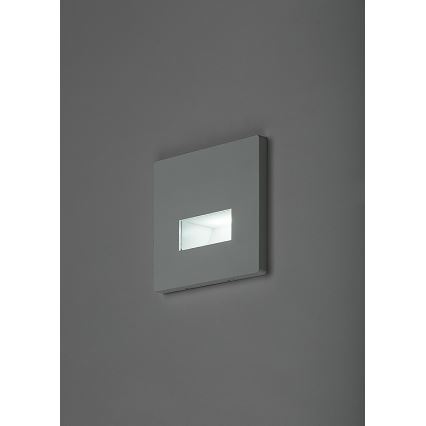 Rabalux - LED стълбищно осветително тяло LED/1W/230V 3000/4500/6500K бяло