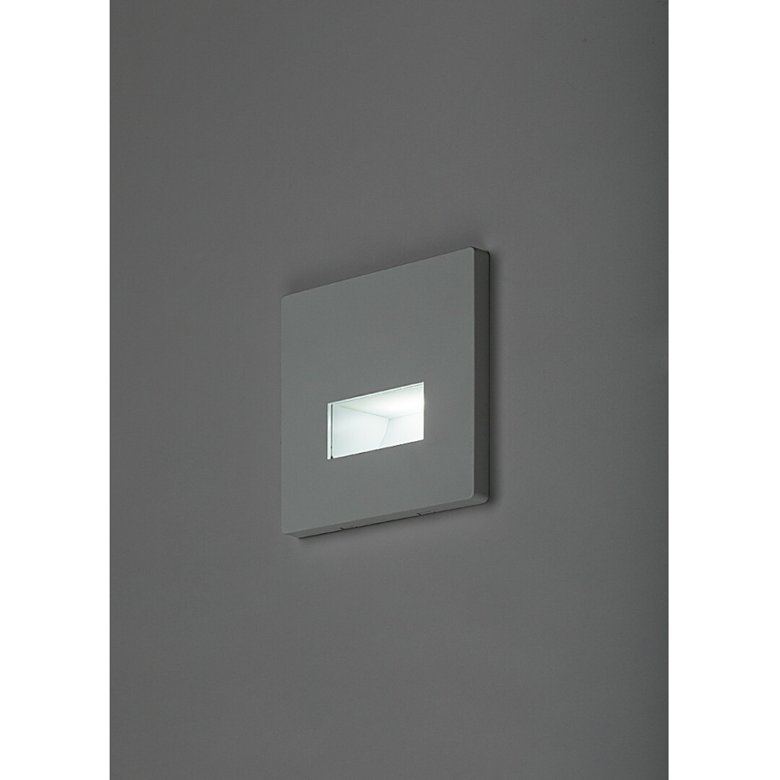 Rabalux - LED стълбищно осветително тяло LED/1W/230V 3000/4500/6500K бяло