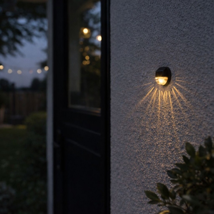 Rabalux - Комплект от 2 соларни LED стенни лампи LED/0,06W/1,2V 300 mAh IP44