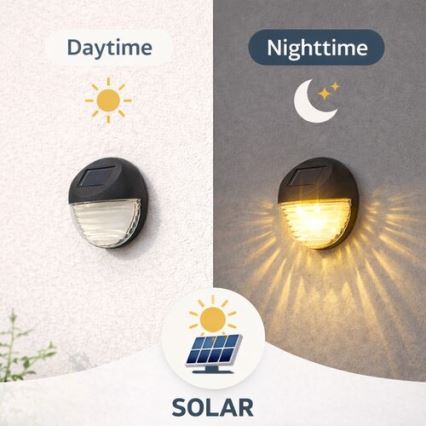 Rabalux - Комплект от 2 соларни LED стенни лампи LED/0,06W/1,2V 300 mAh IP44