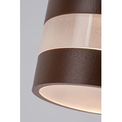 Rabalux - Външно стенно LED осветително тяло LED/16W/230V IP65 кафяво