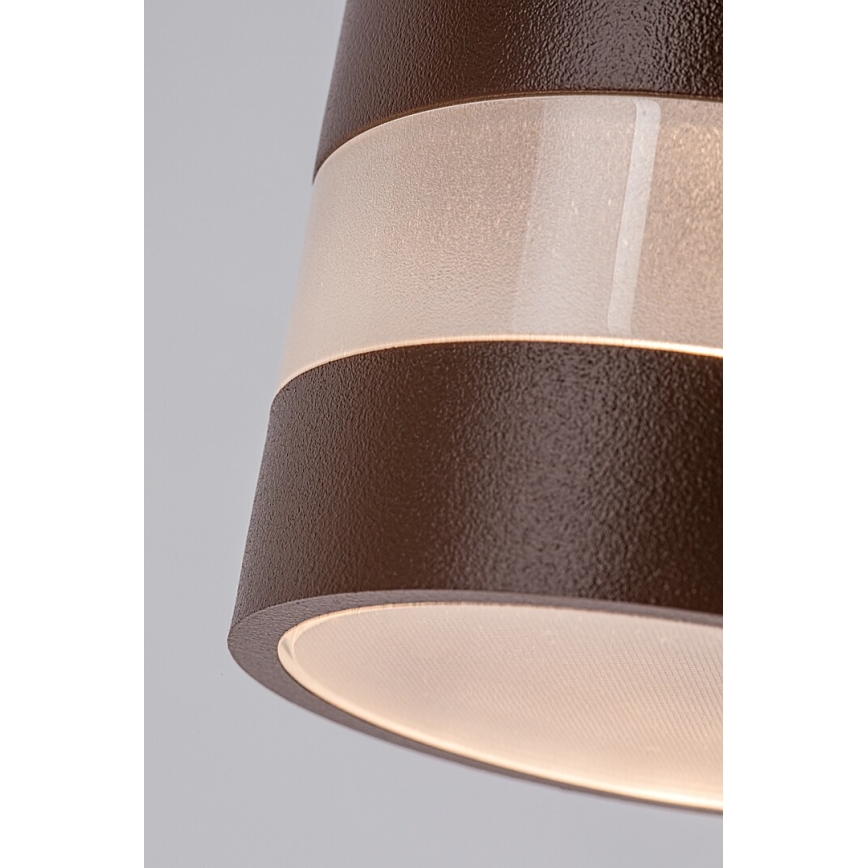 Rabalux - Външно стенно LED осветително тяло LED/16W/230V IP65 кафяво