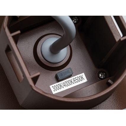 Rabalux - Външно стенно LED осветително тяло LED/16W/230V IP65 кафяво