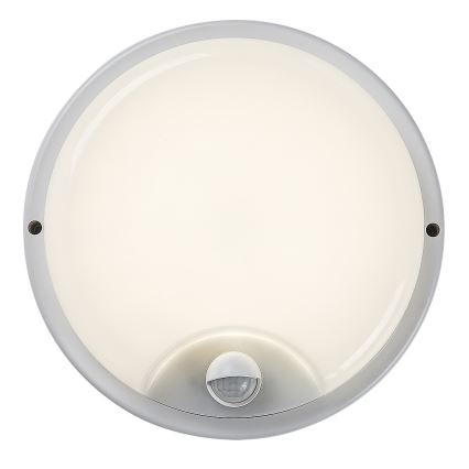 Rabalux - LED външно стенно осветително тяло със сензор LED/18W/230V IP65 бяло