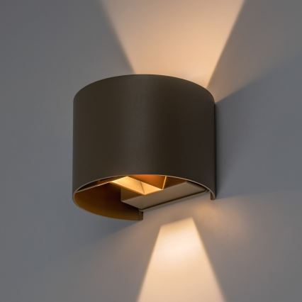 Rabalux - LED външна стенна лампа LED/5W/230V 2700/4000/6500K IP54 бежова
