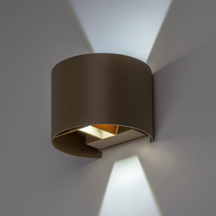 Rabalux - LED външна стенна лампа LED/5W/230V 2700/4000/6500K IP54 бежова