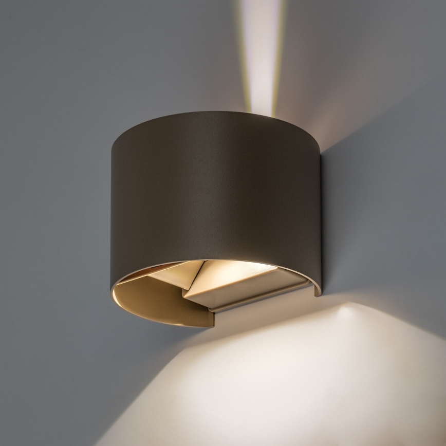 Rabalux - LED външна стенна лампа LED/5W/230V 2700/4000/6500K IP54 бежова