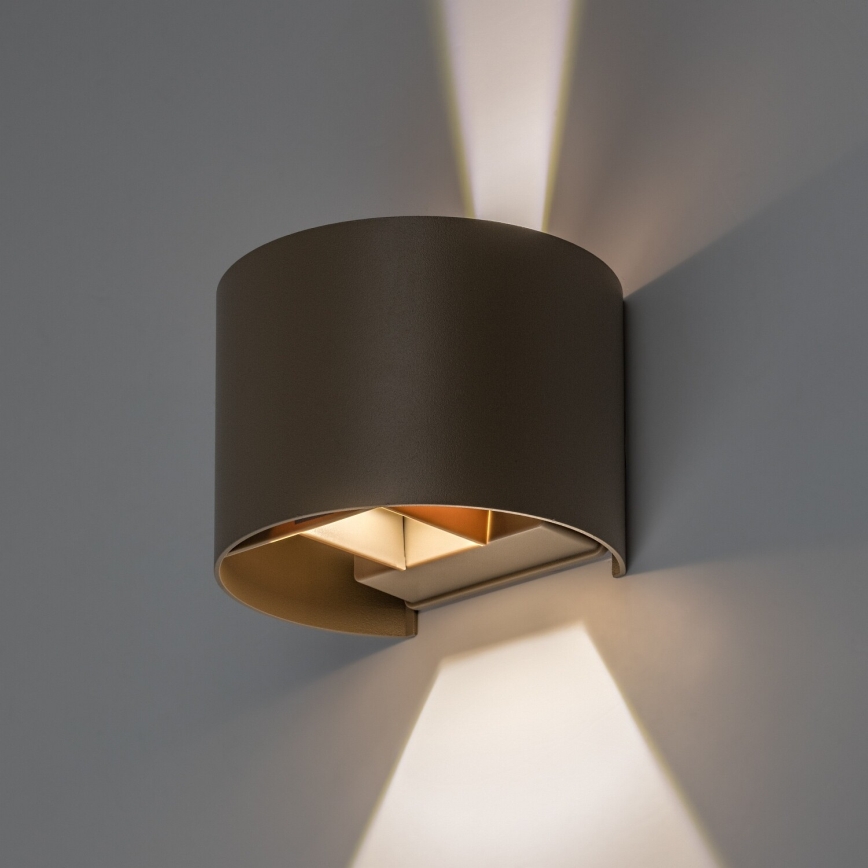 Rabalux - LED външна стенна лампа LED/5W/230V 2700/4000/6500K IP54 бежова