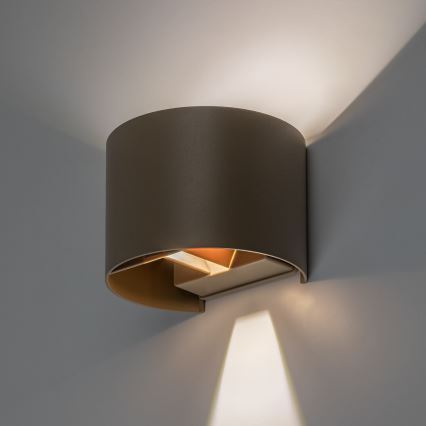 Rabalux - LED външна стенна лампа LED/5W/230V 2700/4000/6500K IP54 бежова
