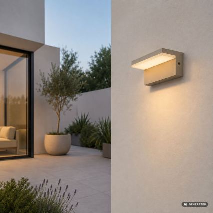 Rabalux - Външно стенно LED осветително тяло LED/9W/230V IP54 бежово