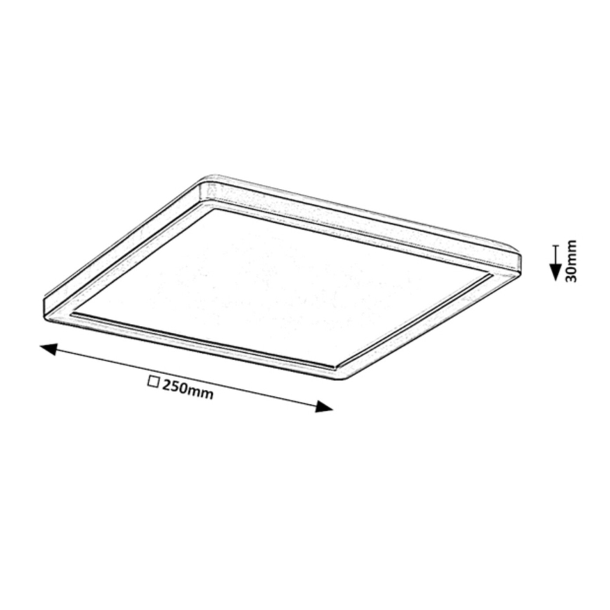 Rabalux - LED Димируема екстериорна лампа LED/15W/230V Wi-Fi Tuya 2700-6500K IP44 + дистанционно управление