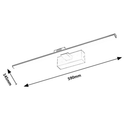 Rabalux - LED Лампа за картина LED/12W/230V 3000K 59 см