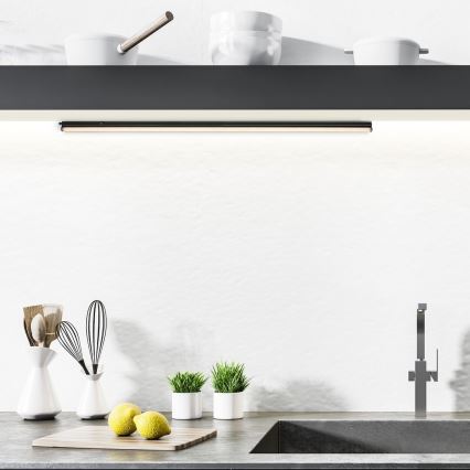 Rabalux - LED Лампа за под кухненски шкаф LED/16W/230V 3000/4000K черен