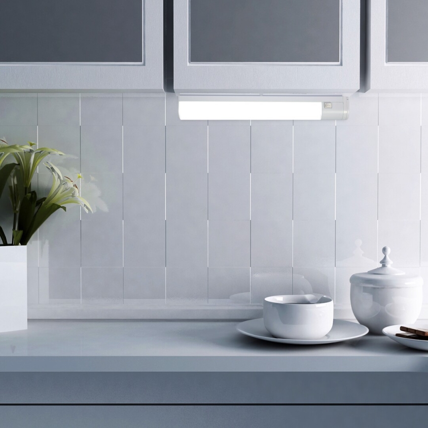 Rabalux - LED лампа за под кухненски шкаф с чекмедже LED/17W/230V 4000K IP44 бял 57 см