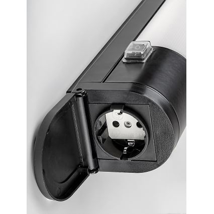 Rabalux - LED лампа за под кухненски шкаф с чекмедже LED/17W/230V 4000K IP44 черен 57 cm