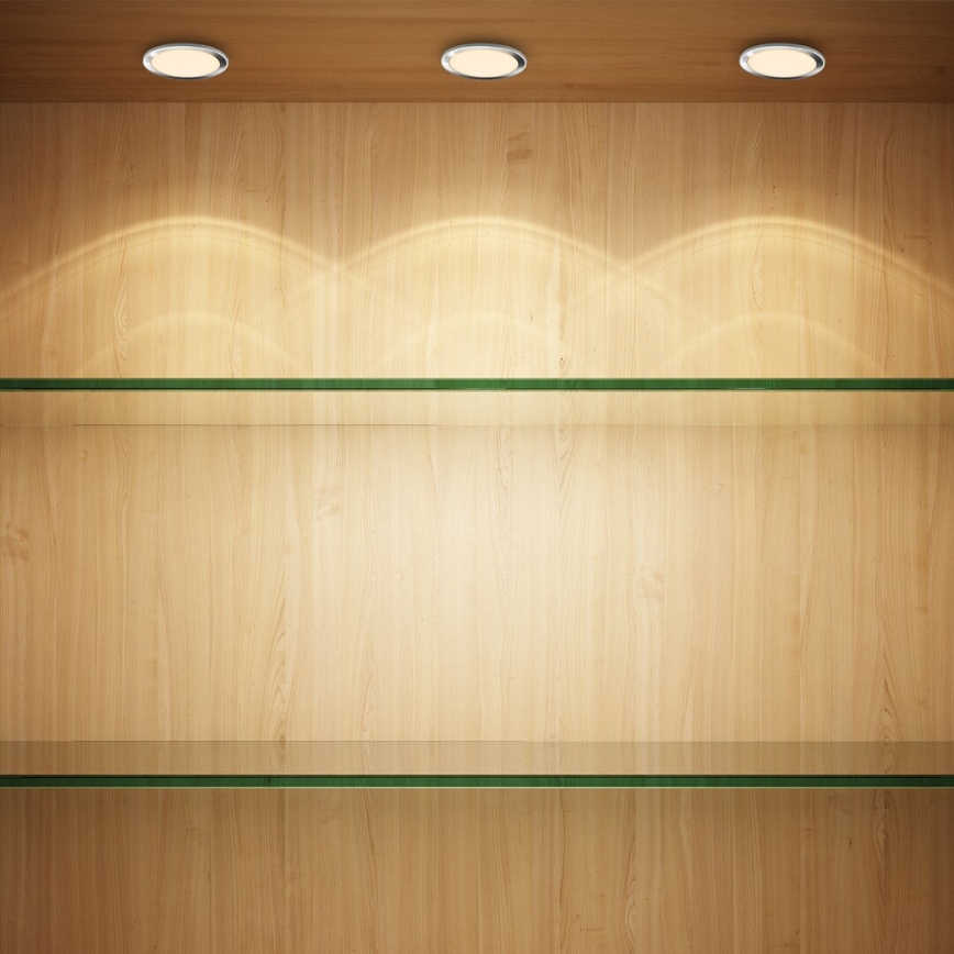 Rabalux - КОМПЛЕКТ 3x LED димируемо осветление за шкаф LED/1W/230V 4000K