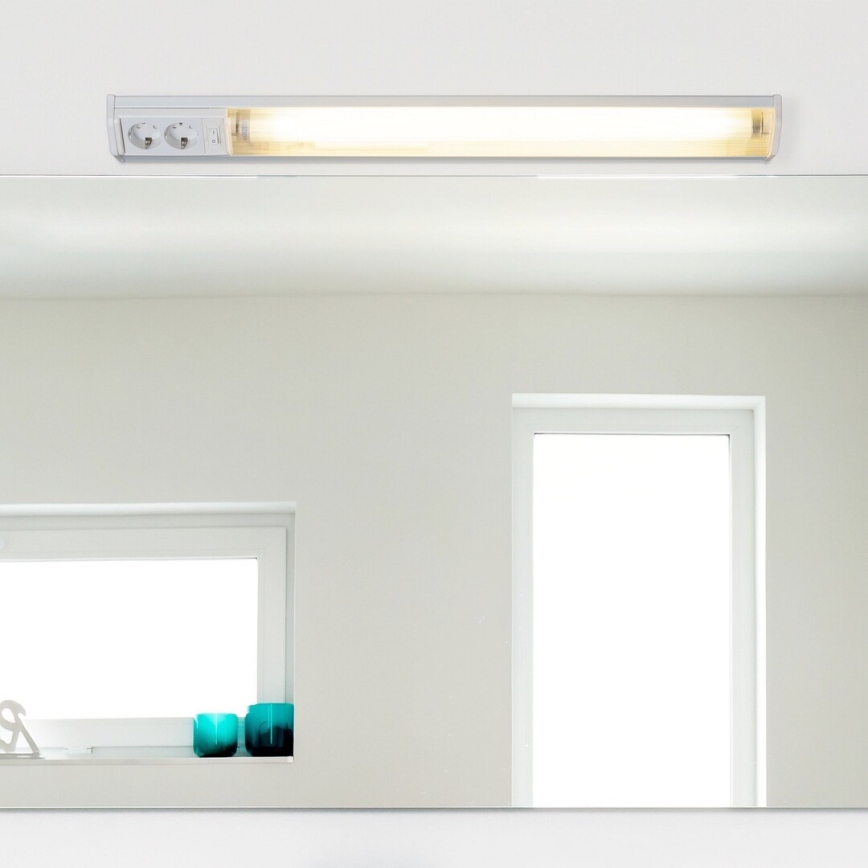 Rabalux - LED Лампа за под кухненски шкаф с 2 контакта LED/15W/230V 4000K 70 см бял