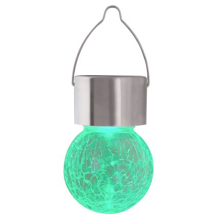 Rabalux - LED RGB Външно соларно осветително тяло с ключ LED/0,06W 60 mAh IP44