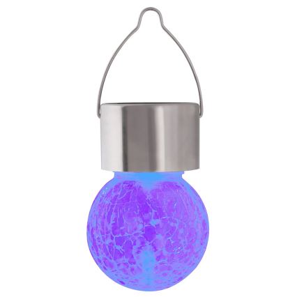 Rabalux - LED RGB Външно соларно осветително тяло с ключ LED/0,06W 60 mAh IP44