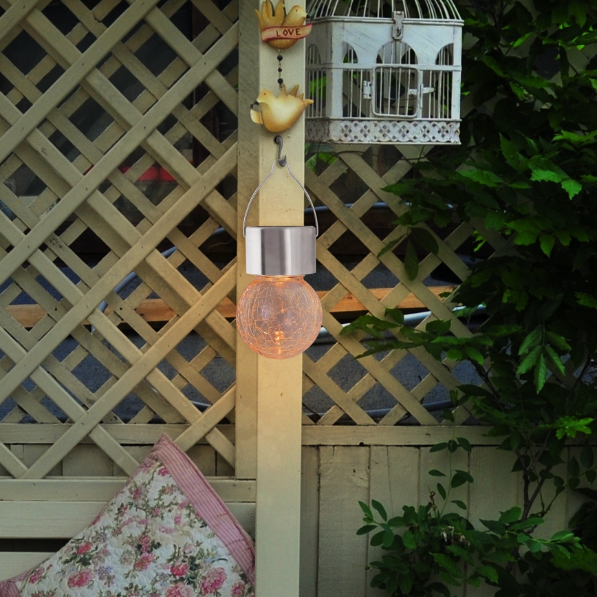 Rabalux - LED RGB Външно соларно осветително тяло с ключ LED/0,06W 60 mAh IP44