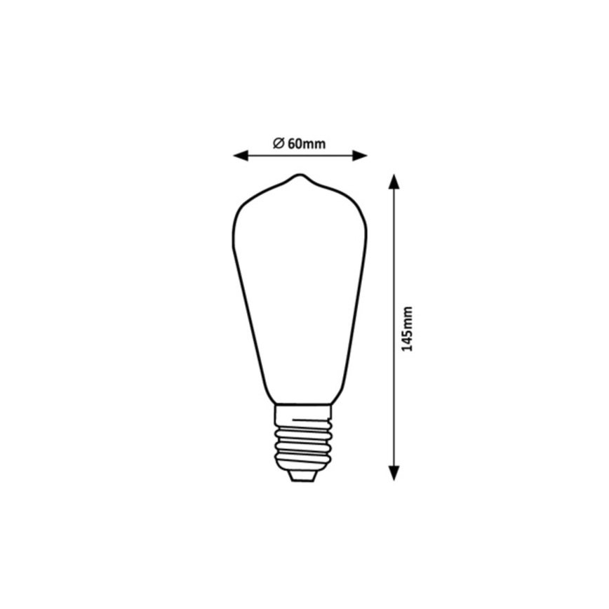 Rabalux - LED Крушка ST64 E27/4W/230V 4000K
