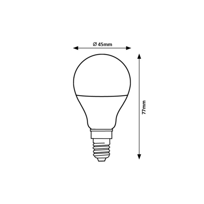 Rabalux - LED Крушка G45 E14/5W/230V 4000K