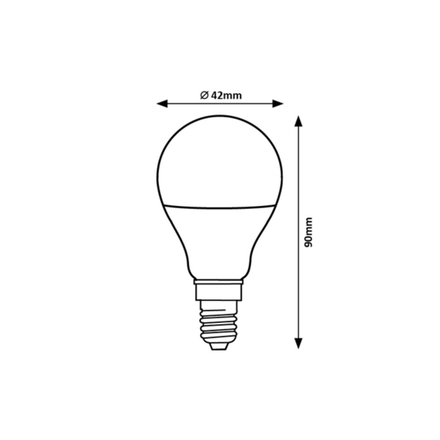 Rabalux - LED Крушка G45 E14/9W/230V 3000K