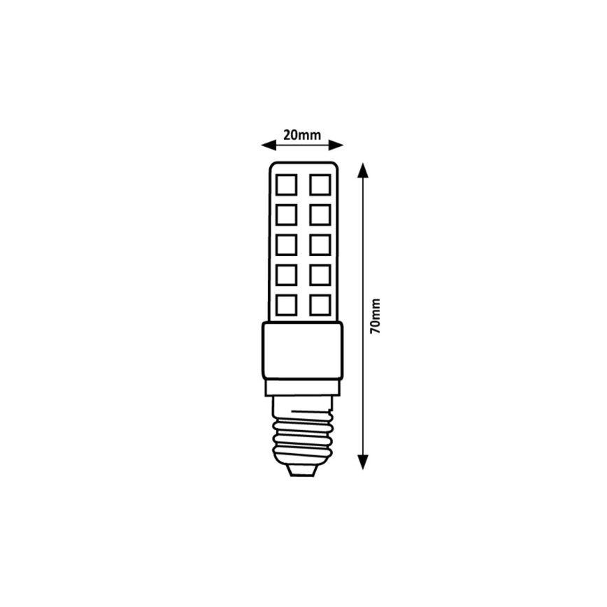 Rabalux - LED Крушка T20 E14/6W/230V 3000K