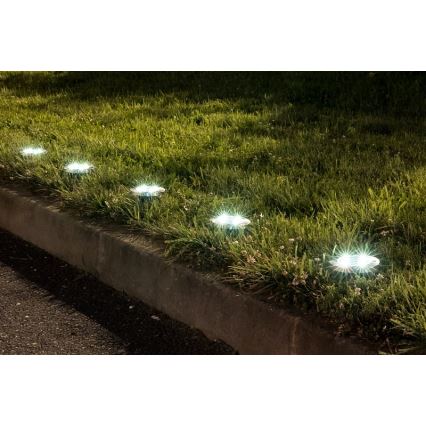 Rabalux - LED Външно соларно осветително тяло със сензор LED/0,24W/1xAA 400 mAh черно IP44