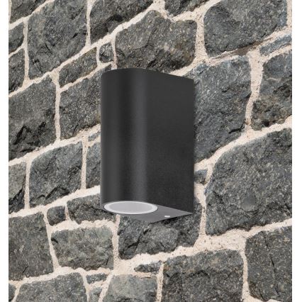 Rabalux - Екстериорна Стенна лампа 2xGU10/35W/230V IP44