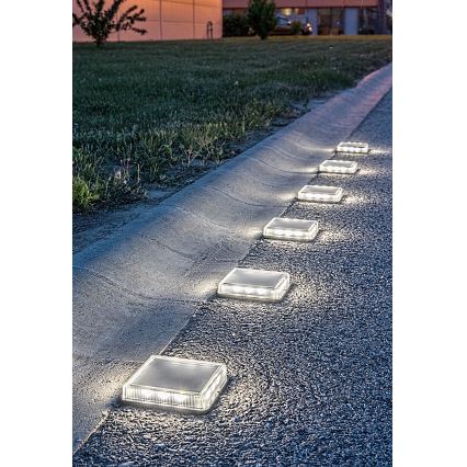 Rabalux 8104 - LED Екстериорна Солар. лампа BILBAO LED/1,5W/3,2V 4000K IP67