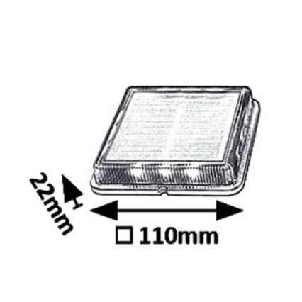 Rabalux 8104 - LED Екстериорна Солар. лампа BILBAO LED/1,5W/3,2V 4000K IP67