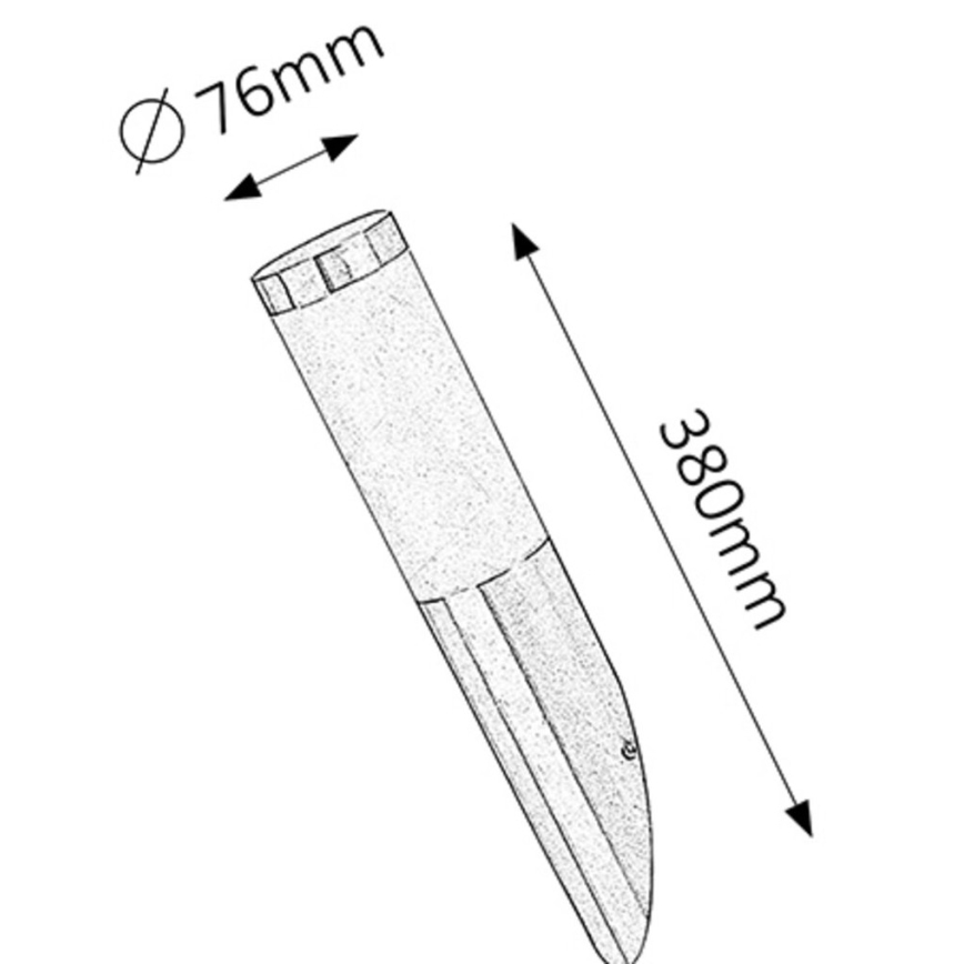 Rabalux - Екстериорен аплик 1xE27/25W IP44