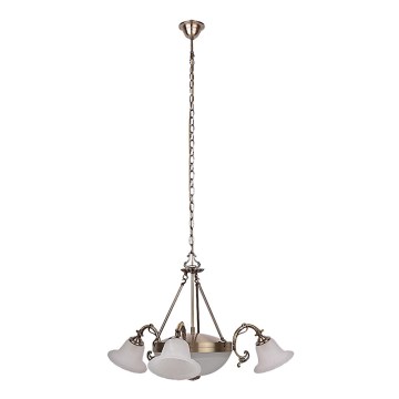 Rabalux 8553 - Полилей на верижка ORCHIDEA 3xE14/40W+2xE27/60W